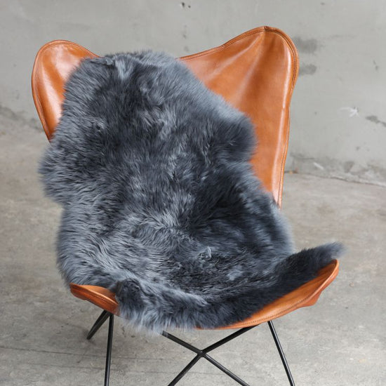 Lammfell Anthrazit (grau, schwarz)