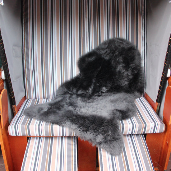 Lammfell Anthrazit (grau, schwarz)