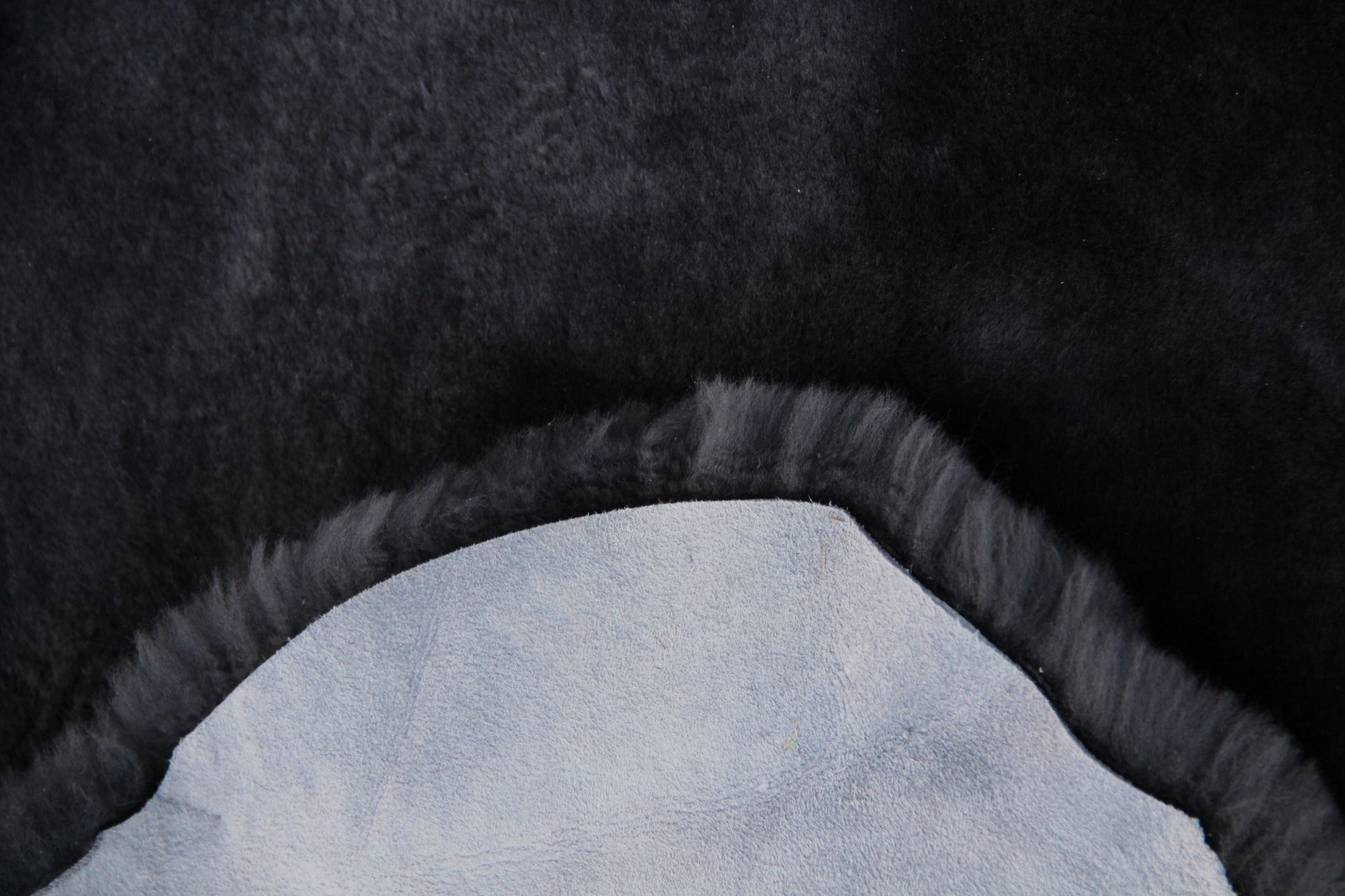 Lammfell XXL Anthrazit (grau, schwarz, geschoren)