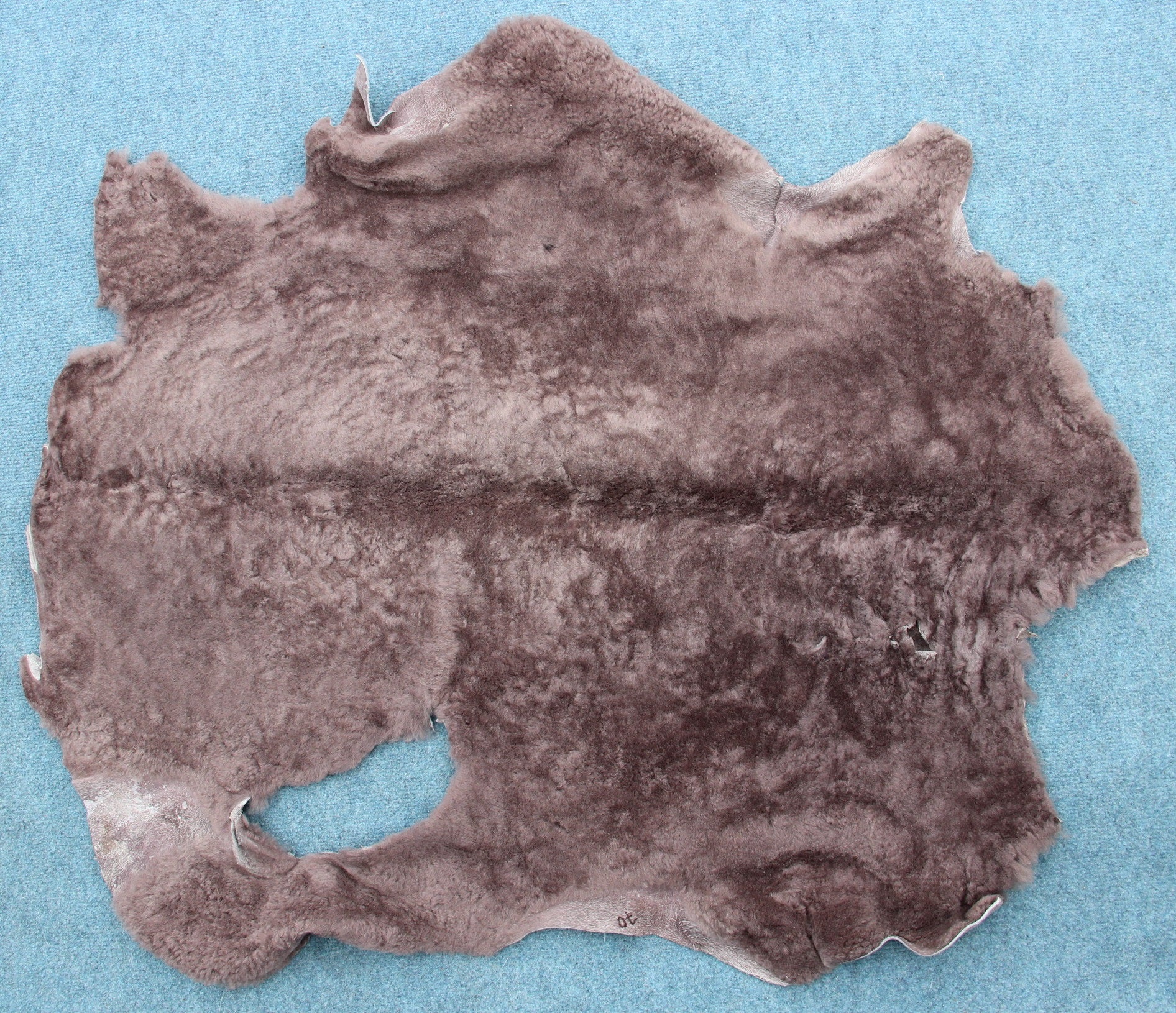 Sonderposten Mit Fehler Lammfell Braun Grau