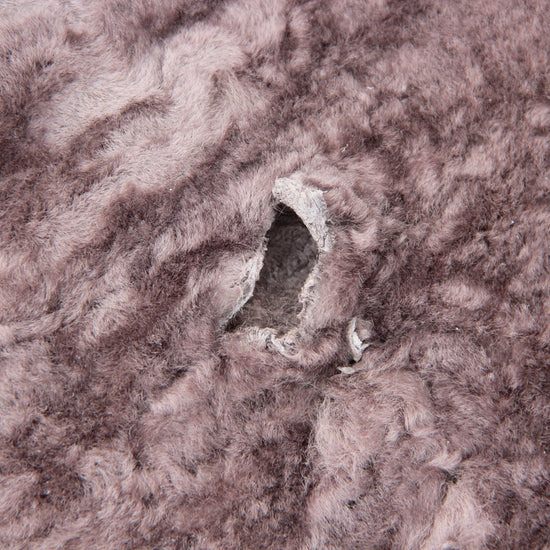 Sonderposten Mit Fehler Lammfell Braun Grau