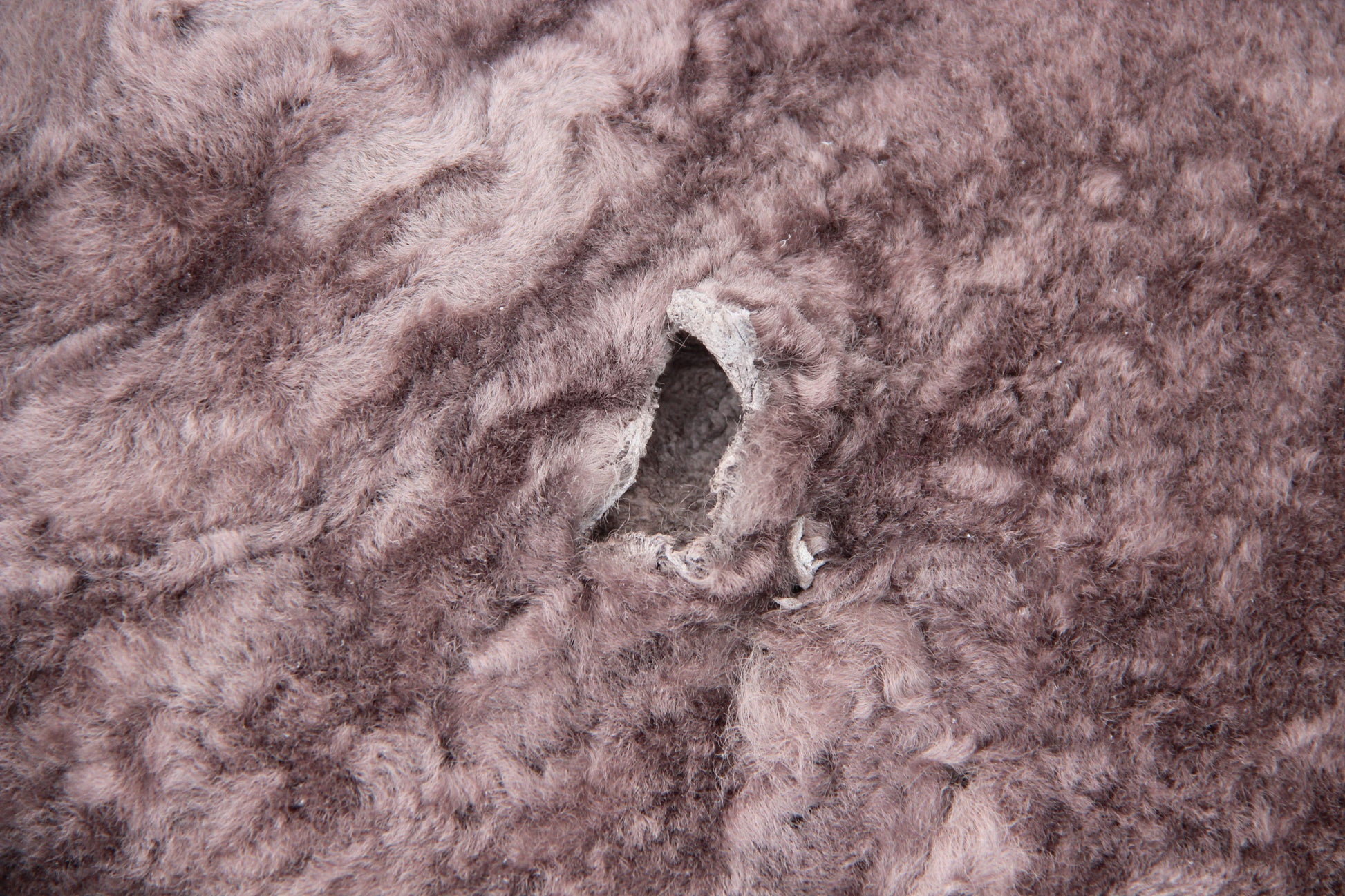 Sonderposten Mit Fehler Lammfell Braun Grau