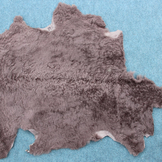 Sonderposten Mit Fehler Lammfell Braun Grau