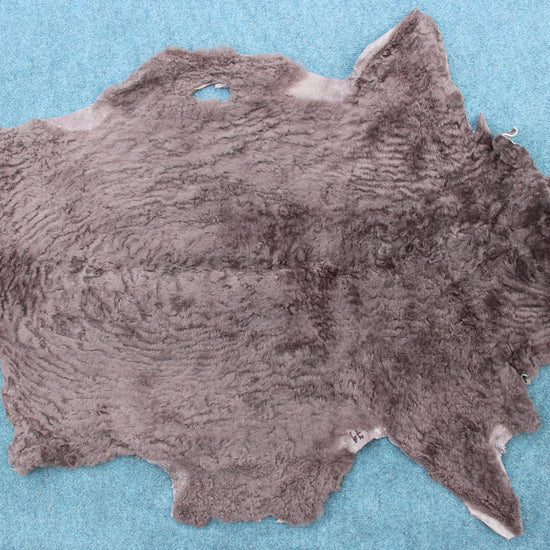 Sonderposten Mit Fehler Lammfell Braun Grau