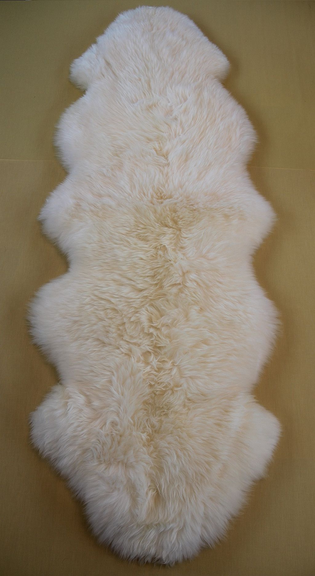 2er Lammfell naturweiß