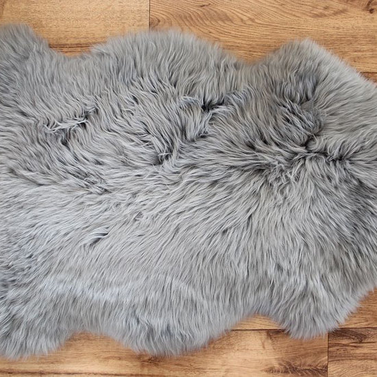 Lammfell Silber (Grau)
