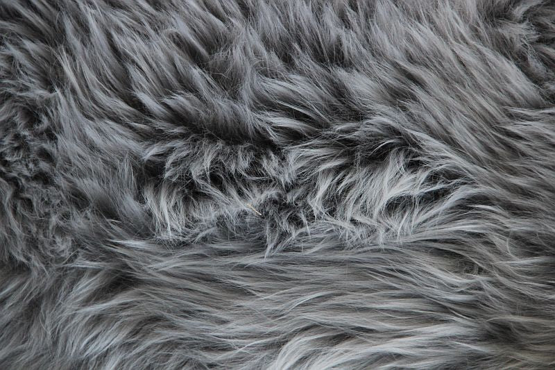 Lammfell Silber (Grau)