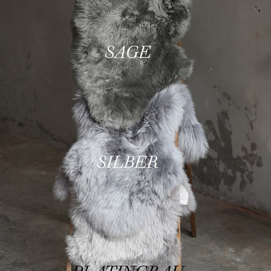 Lammfell Silber (Grau)