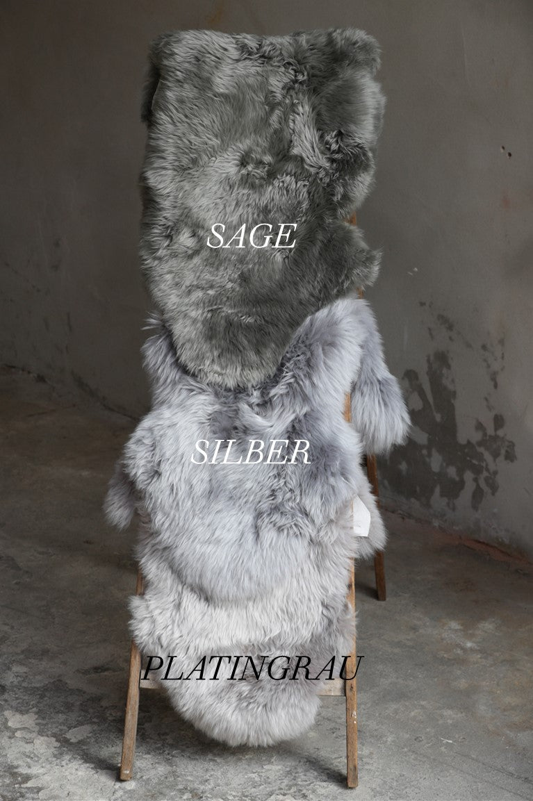 Lammfell Silber (Grau)