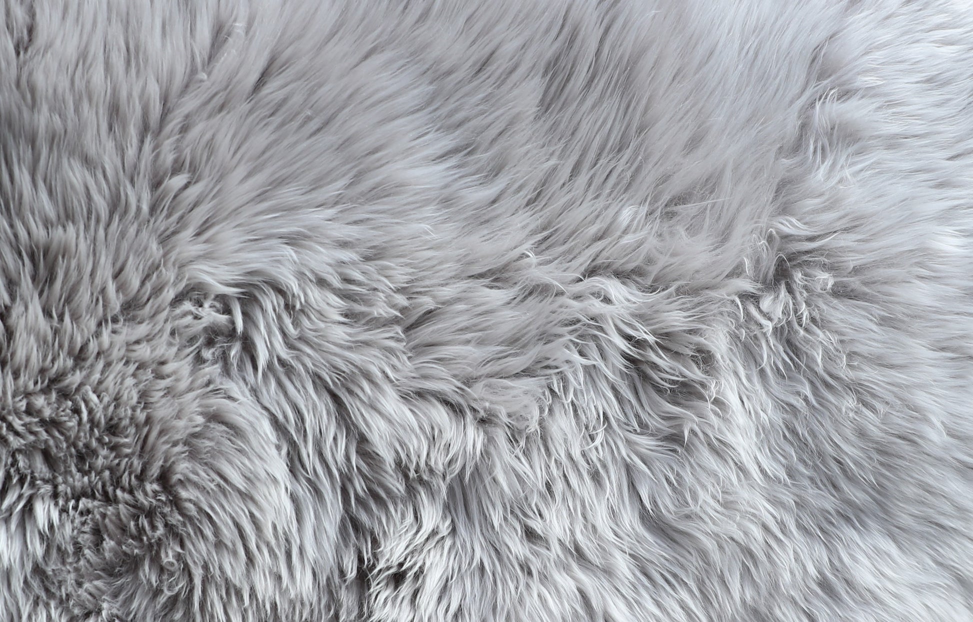 Lammfell Platingrau