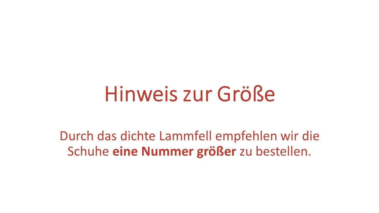 Lammfell Hausschuh  Ruven l Braun mit Ledersohle l Gr. 38-47