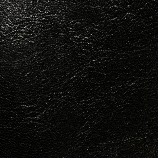 Ziegenleder Nappa schwarz