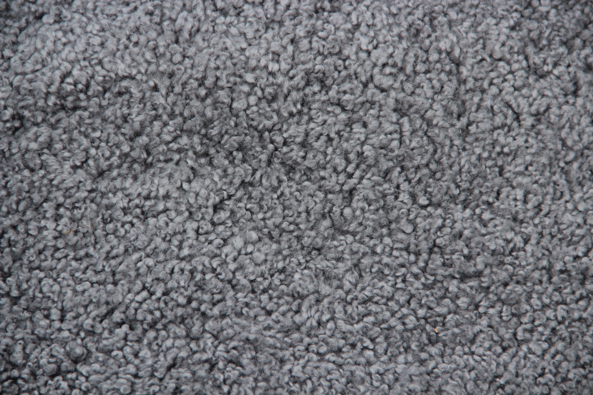 Lammfell Curly - Grau - (geschoren gelockt)