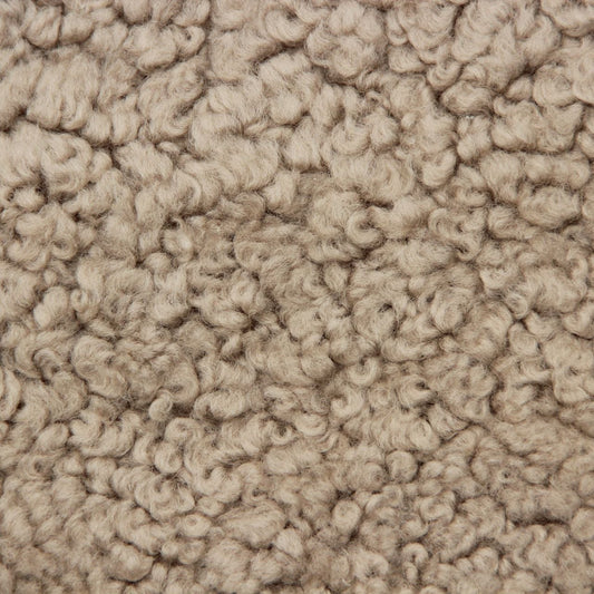 Lammfell Curly - Sand - (geschoren gelockt beige/braun)