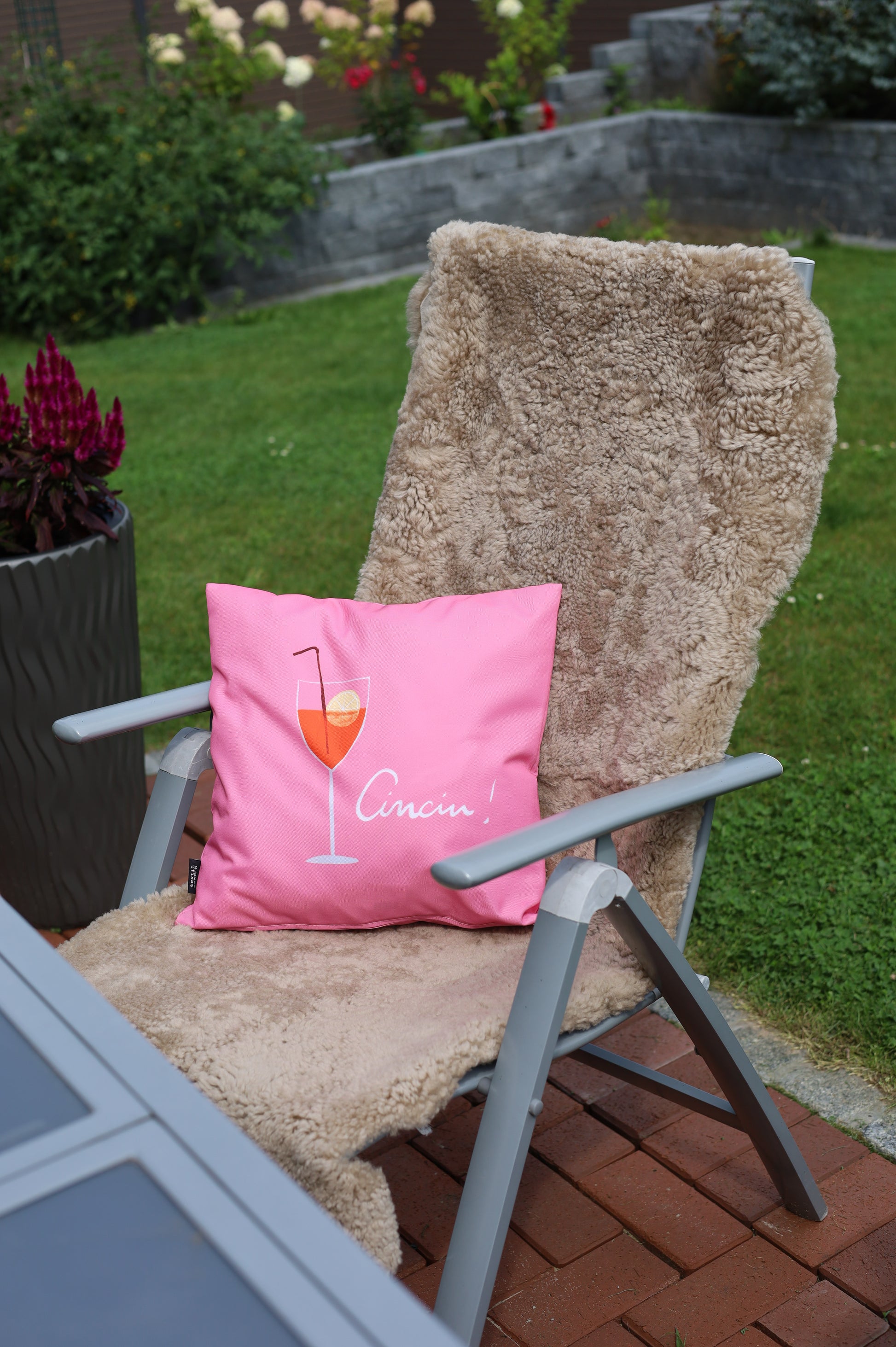 Lammfell Curly - Sand - (geschoren gelockt beige/braun)