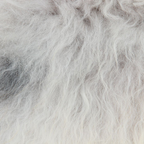 Heidschnucke Weiß mit brauner Unterwolle