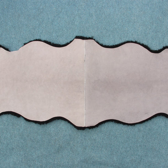 2er Lammfell Curly - Schwarz - (geschoren gelockt)