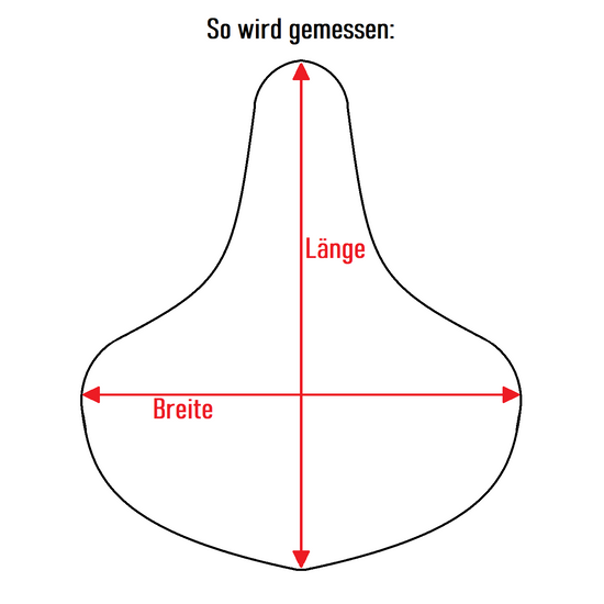 Fahrradsattelbezug aus Lammfell Beige