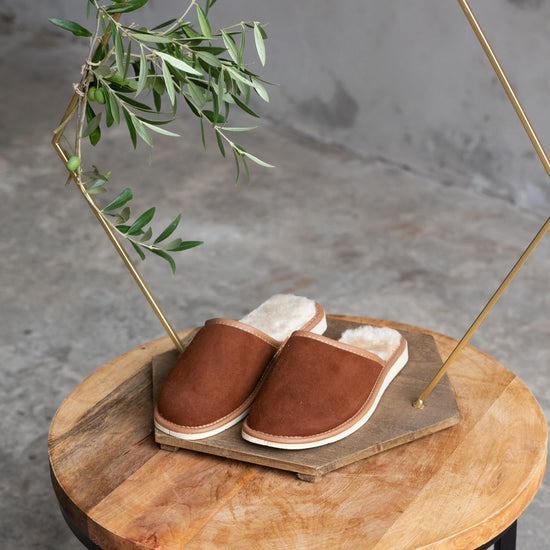 Lammfell Hausschuh - Sven