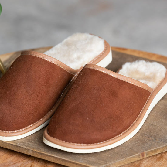 Lammfell Hausschuh - Sven