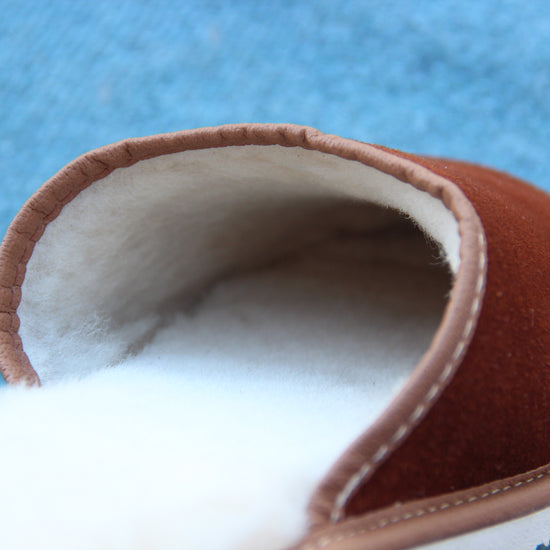 Lammfell Hausschuh - Sven