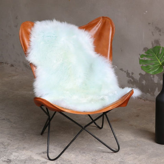 Lammfell Lagoon (helltürkis gelb)