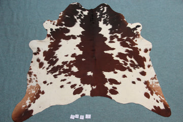 Kuhfell Schwarz Braun Weiß (3163)