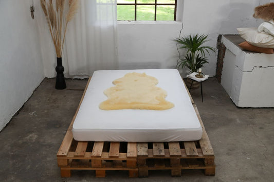 Lammfell Medizinisch gegerbt Bettfell XXL waschbar