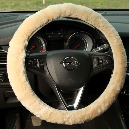 Lenkradbezug Lammfell