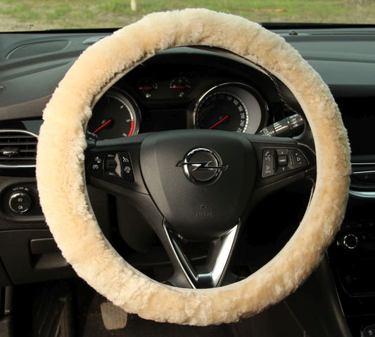 Lenkradbezug Lammfell