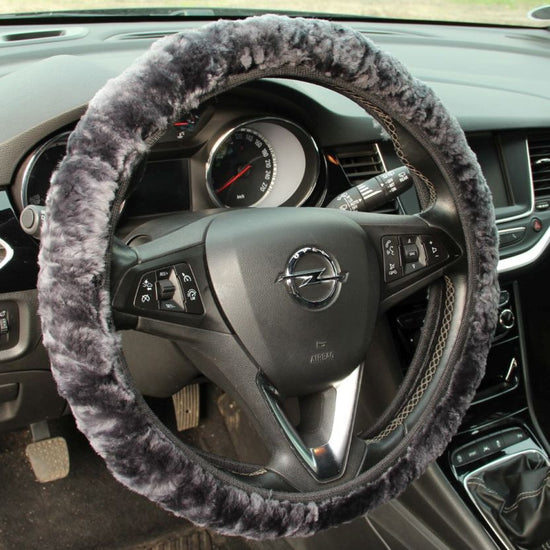 Lenkradbezug Lammfell