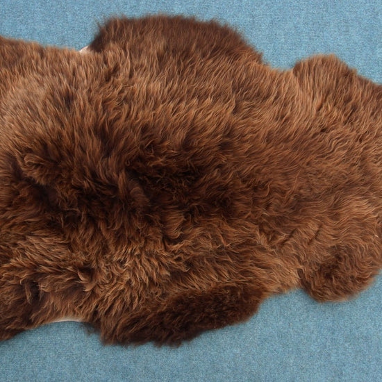 Lammfell Braun (Naturfarben)