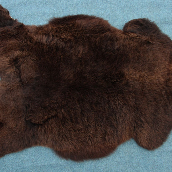 Lammfell Braun (Naturfarben)