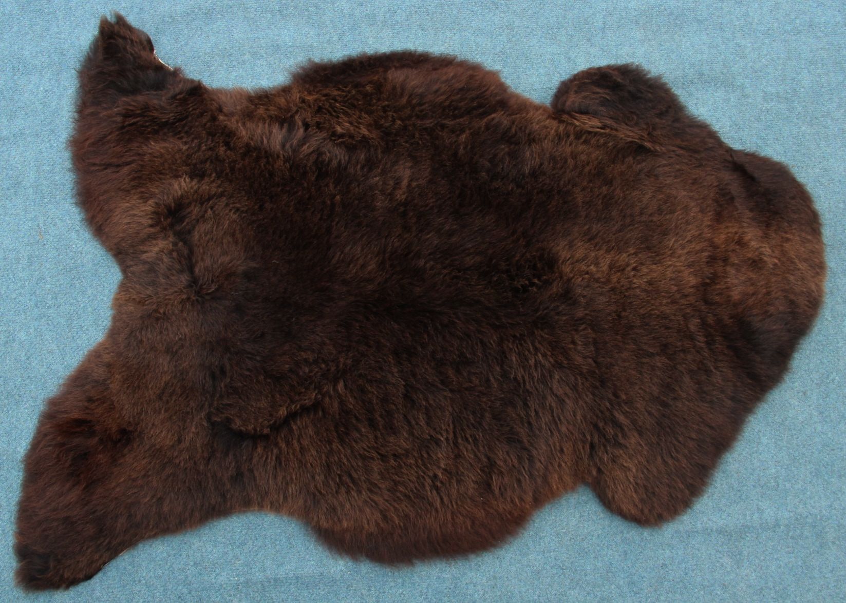 Lammfell Braun (Naturfarben)