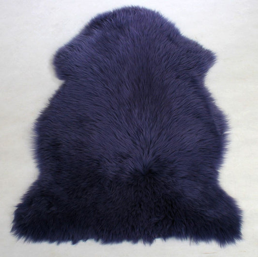 Lammfell Milka (Lila Blau)