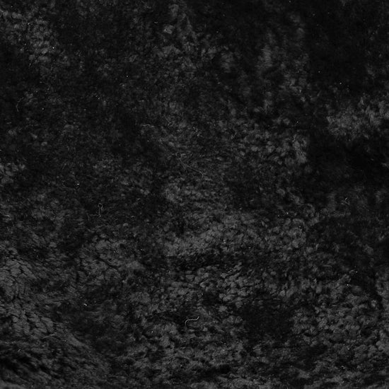 Lammfell Curly - Schwarz- (geschoren gelockt)