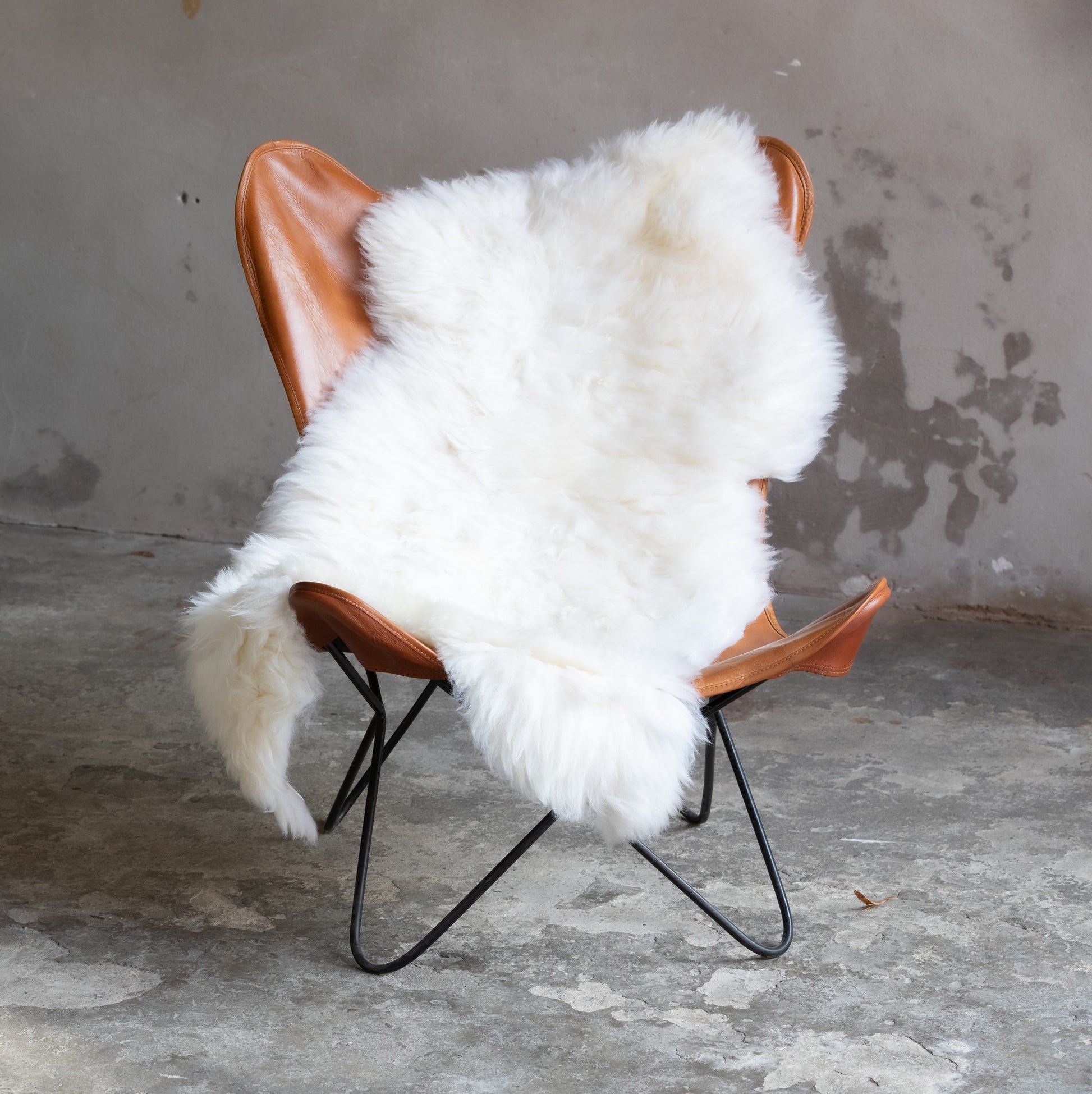 Lammfell (naturweiß) ökologische Gerbung