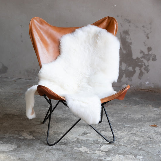 Lammfell (naturweiß) ökologische Gerbung