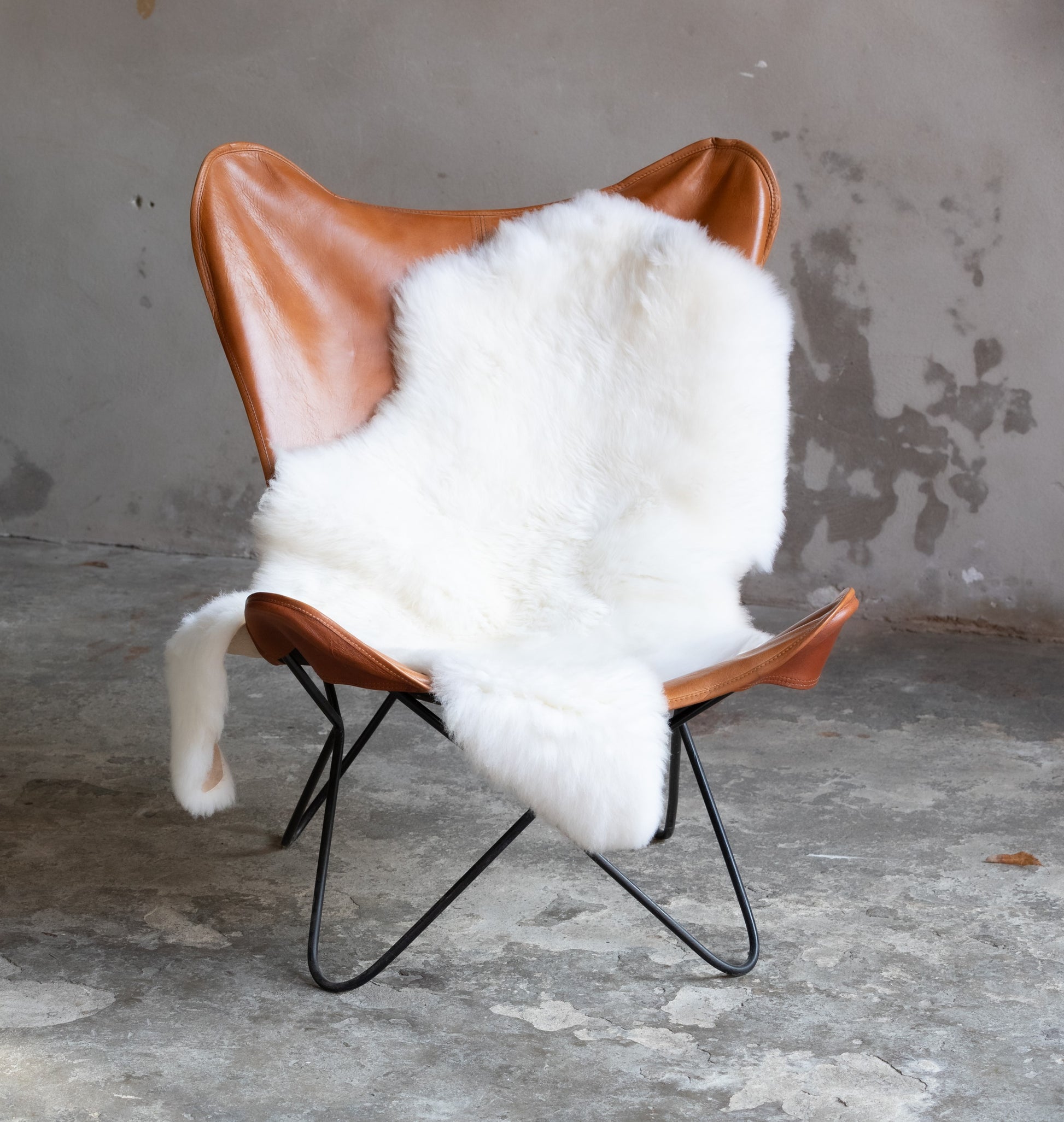 Lammfell (naturweiß) ökologische Gerbung