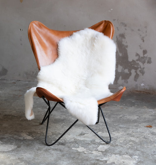 Lammfell (naturweiß) ökologische Gerbung