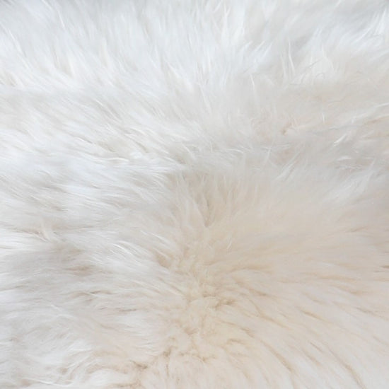 Lammfell Sitzauflage Eckig Perl