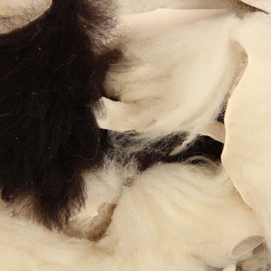 Lammfell-Reste (kleine Stücke zum Basteln)