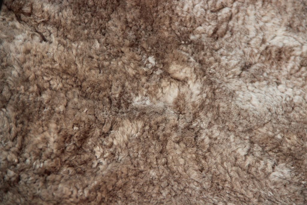 Premium Autofell für Autositze mit Airbag im Sitz (Sand)