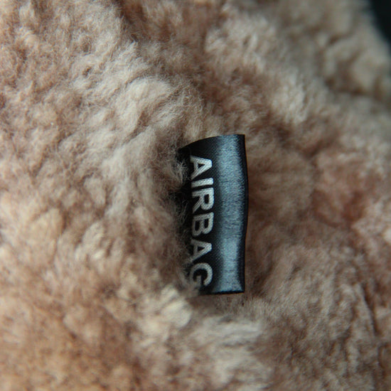 Premium Autofell für Autositze mit Airbag im Sitz (Sand)