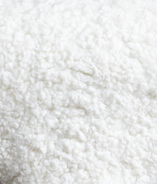 2er Lammfell Curly - Off-White - (geschoren gelockt)