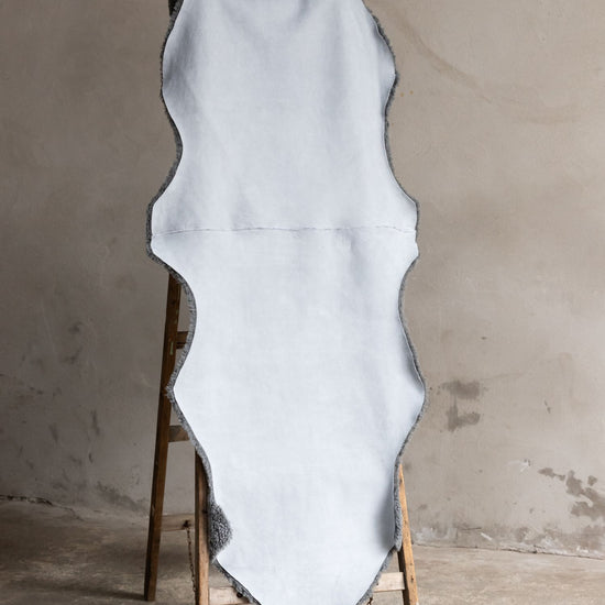 2er Lammfell Curly - Graphit - (geschoren gelockt curly)