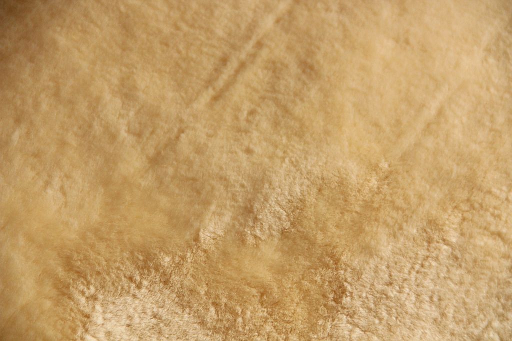 Lammfelldecke 190 x 90 cm Bettauflage Lammfellunterbett