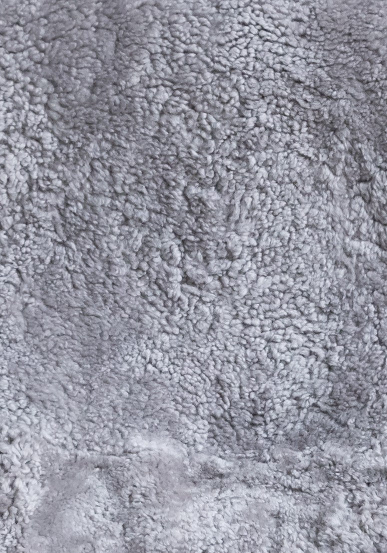 2er Lammfell Curly - Platin - (geschoren gelockt)