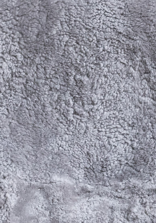 2er Lammfell Curly - Platin - (geschoren gelockt)