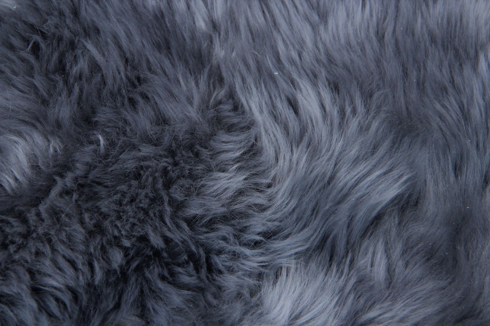 Lammfelldecke ca. 70 x 140 cm Grau/Anthrazit